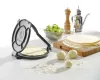 Tortillaprés, hasznos átmérő: 20 cm, öntöttvas