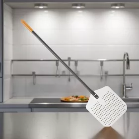 Pizzalapát, perforált, 132×30,5 cm, alumínium, Hendi