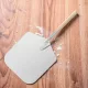 Pizzalapát rövid fanyéllel, 66 cm, lapátfej: 30×30 cm, alumínium