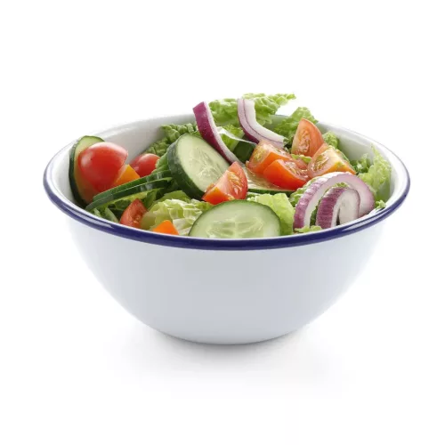 Salátástál, 16 cm, 920 ml, zománcozott acél