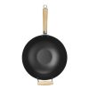 Wok fanyéllel, vas 32 cm, HENDI