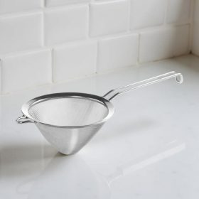 Spiccszűrő, hálós, 18 cm, rozsdamentes