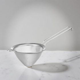 Spiccszűrő, hálós, 16 cm, rozsdamentes