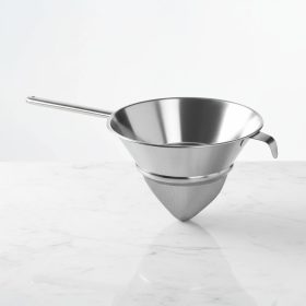 Spiccszűrő, hálós, 24,5 cm, rozsdamentes