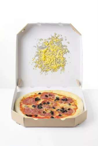 Pizza távtartó tüske, narancs, 500 db/csomag