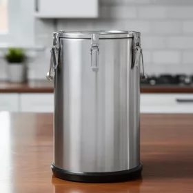   Ételszállító badella, 35 liter, duplafalú hőszigetelt, gumitalpas, HENDI