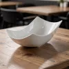 Kínáló tál, 29×13,6×8 cm, porcelán
