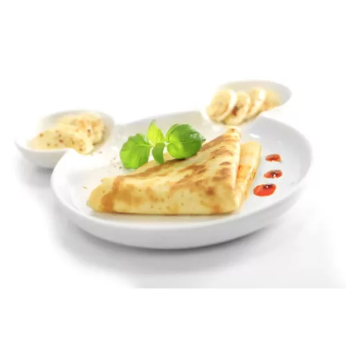 Macis lapostányér, 26 cm, porcelán