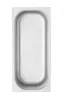 Fagylaltos tégely 360×165×120 mm, rozsdamentes, HENDI