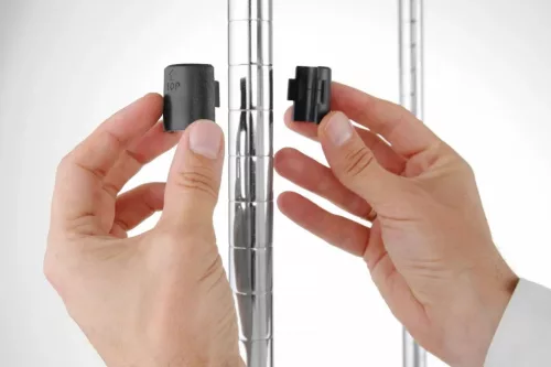 Krómozott állvány 5 polccal, 183x91x45,5 cm