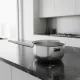 Bain-marie melegítő edény, 15 cm, 1 liter, duplafalú, rozsdamentes