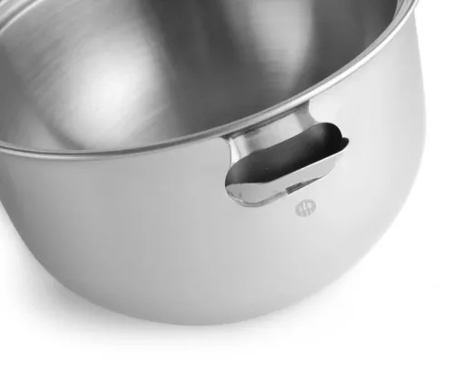 Bain-marie melegítő edény, 15 cm, 1 liter, duplafalú, rozsdamentes