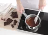 Bain-marie melegítő edény, 15 cm, 1 liter, duplafalú, rozsdamentes