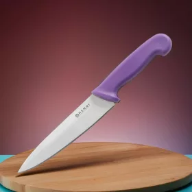 Szakácskés, 18 cm penge, lila