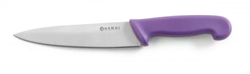 Szakácskés, 18 cm penge, lila