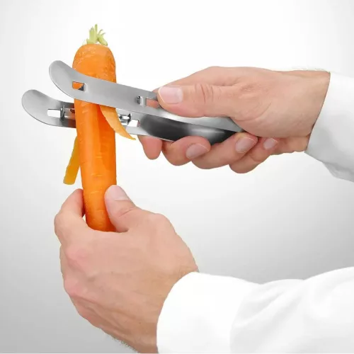 Spárgahámozó, 20×5×3 cm, rozsdamentes