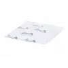 Bemutató tálca roll-top fedővel, hűthető/fűthető, 46,5×31,5×19,5 cm