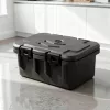 Thermoláda duplafalú műanyag, belső mérete GN 1/1, felültöltős, csatos