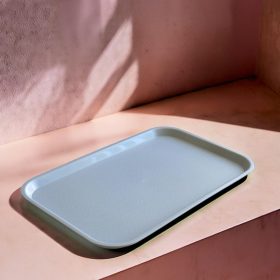   Műanyag tálca, GN 1/1 méret (32,5×53 cm), szürke, HENDI, AmerBox