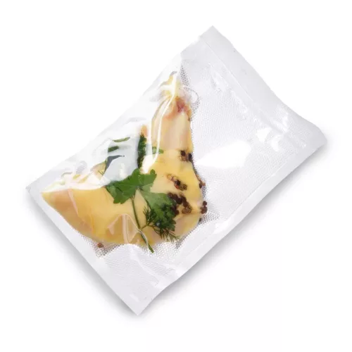 Légcsatornás Sous vide főzhető vákuumtasak, 150×250 mm, 75 mikron, 100 db/csomag