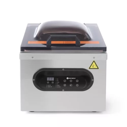 Vákuumfóliázó gép, vákuumkamrás, forr.széllesség: 290 mm, HENDI