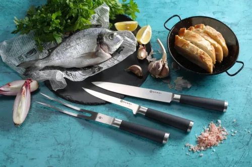 Késkészlet, 9 db-os, HENDI