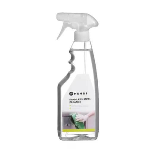 Rozsdamentes acél-tisztítószer, 500 ml, HENDI