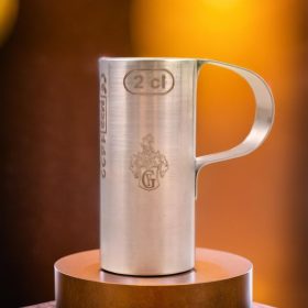 Hiteles mérce 2 cl 18/10-es rozsdamentes anyagból