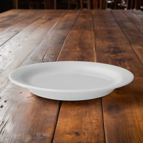 Karina lapostányér, 25,5 cm, high alumina porcelán, Holst