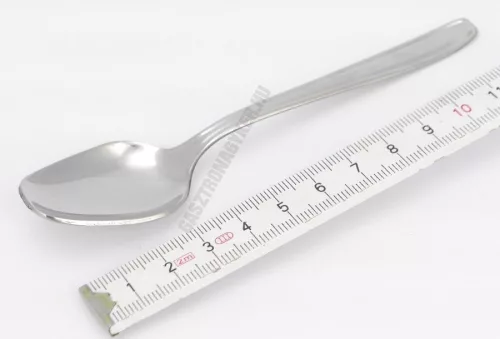 Poker teáskanál, rozsdamentes