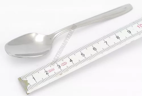 Poker kávéskanál, rozsdamentes