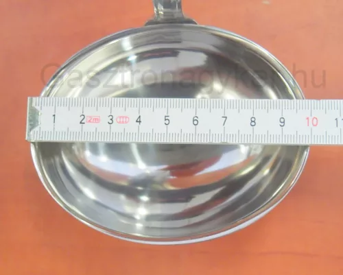 Poker merőkanál, rozsdamentes