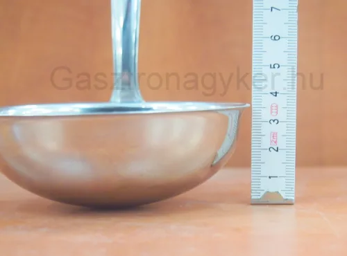 Poker merőkanál, rozsdamentes