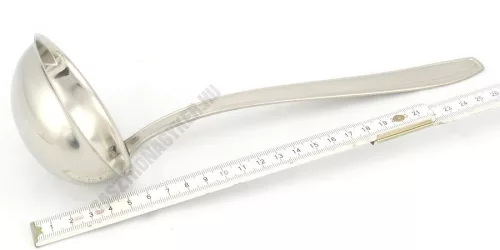 Poker merőkanál, rozsdamentes