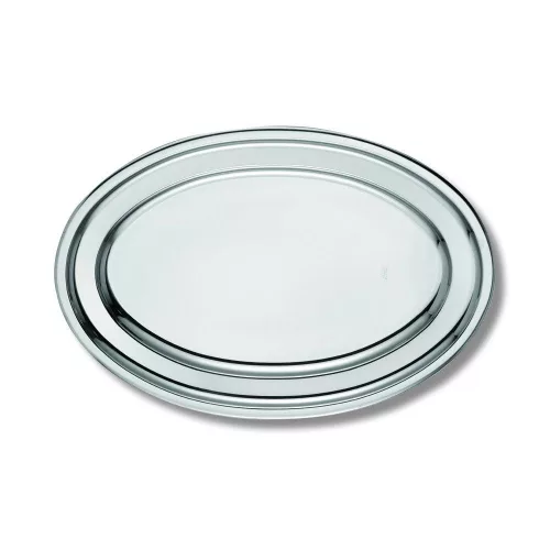 Alfa prémium ovális tálca, 40 cm, 18/10 rozsdamentes