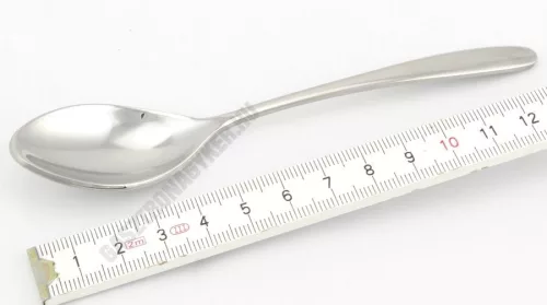 Ottocento teáskanál, 3 mm vastag, rozsdamentes