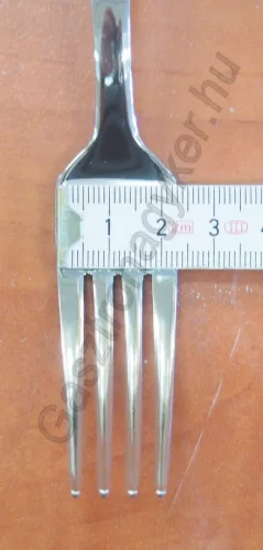 Medea evővilla, 3,5 mm vastag, rozsdamentes