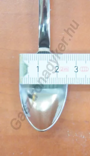 Medea koktélkanál, rozsdamentes