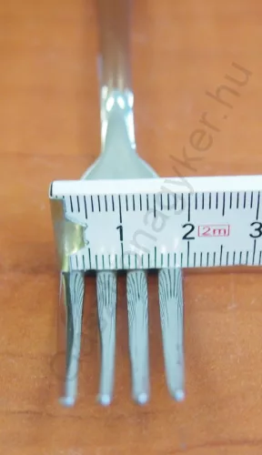 ANNIE desszertvilla, 3 mm vastag, 18/10 rozsdamentes