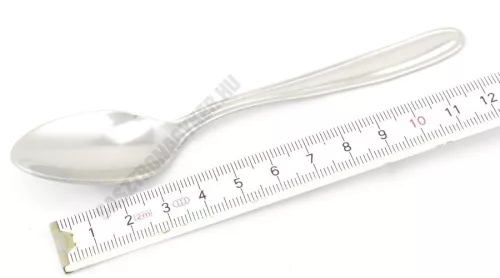 Rossella teáskanál, rozsdamentes