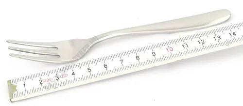 Aisha süteményesvilla, 2,5 mm vastag, rozsdamentes