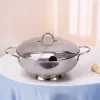 Ambra leveses tál fedővel, 22 cm, 2,5 liter, rozsdamentes