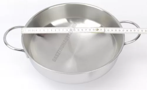 Ambra levestál fedővel, 26 cm, 4 liter, rozsdamentes