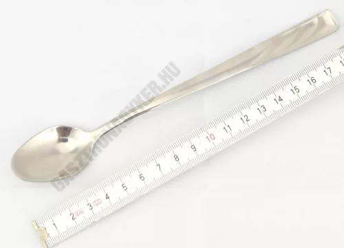 Aries koktélkanál, rozsdamentes