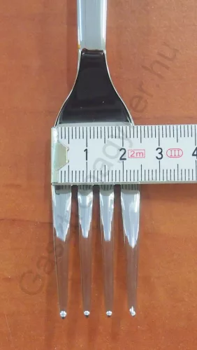 Ginevra evővilla, 3,5 mm vastag, 18/10 rozsdamentes