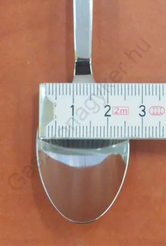 Ginevra koktélkanál, 3,5 mm vastag, 18/10 rozsdamentes