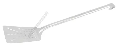 Unipezzo fordítólapát, perforált, teljes hossz: 36 cm 