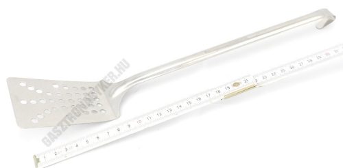 Unipezzo fordítólapát, perforált, teljes hossz: 36 cm 