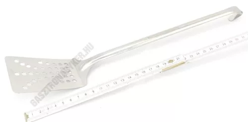 Unipezzo fordítólapát, perforált, teljes hossz: 36 cm 