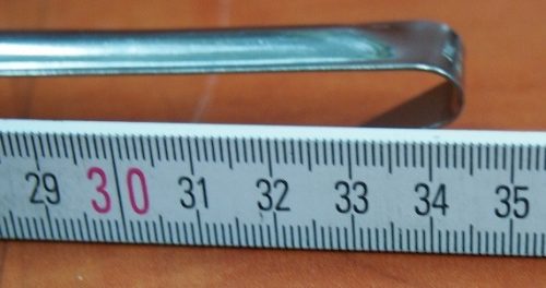 Unipezzo szervírozókanál, rozsdamentes, teljes hossza 35 cm